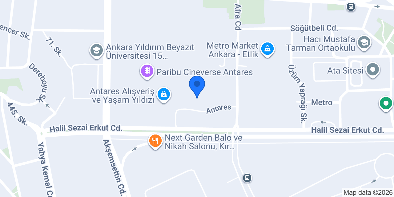 Karaca konumu
