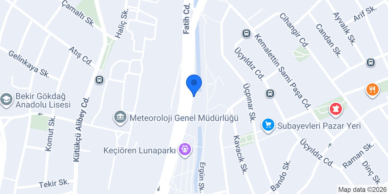 Petrol Ofisi konumu