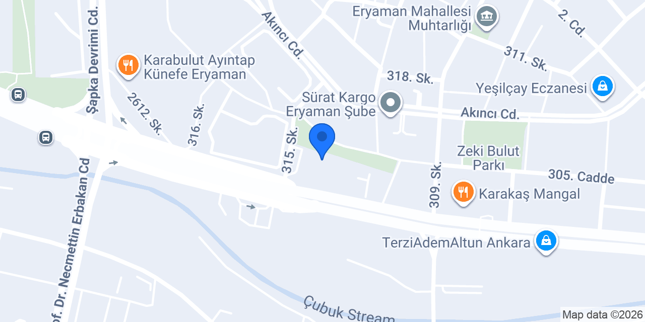 Sınırsız Kanat ve Meze konumu
