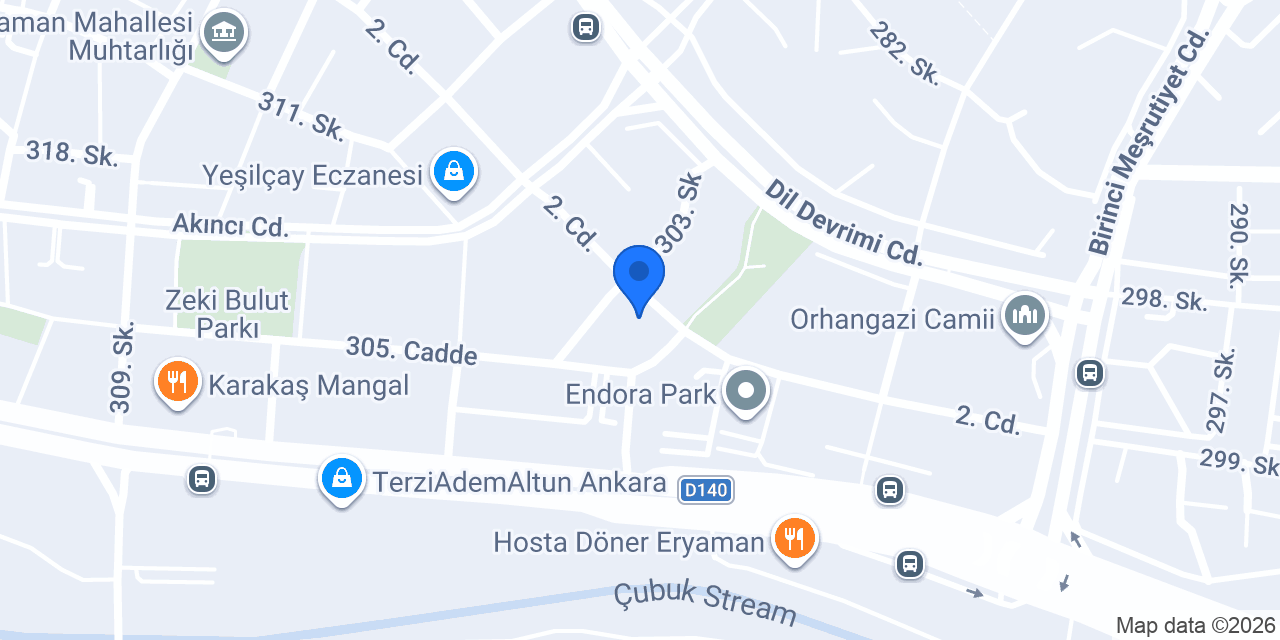 Avm Eryaman konumu