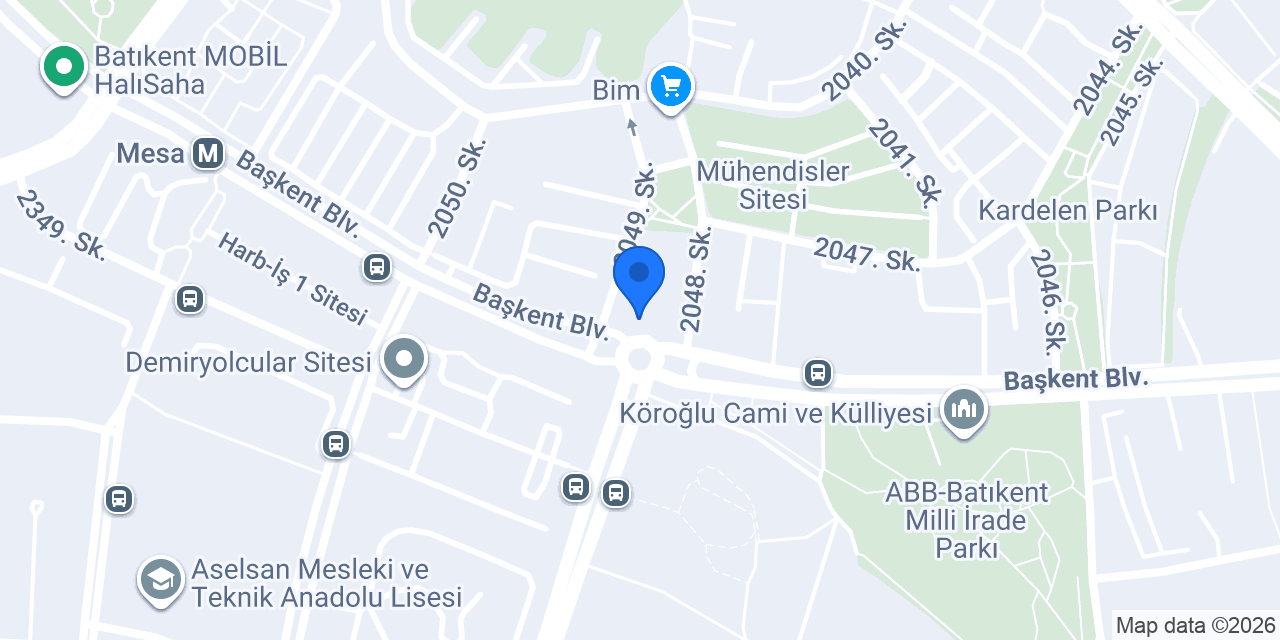 Ptt Mesa konumu