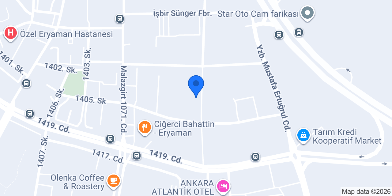 Zengin Eczanesi konumu
