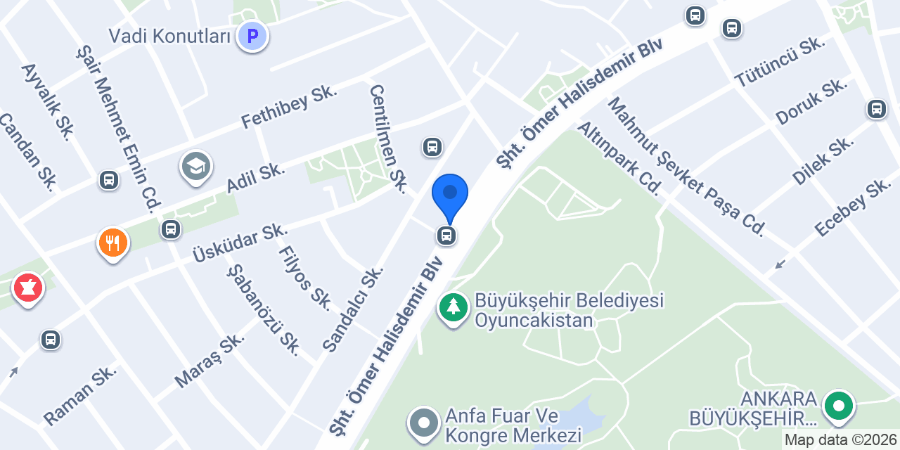 Altınpark Eczanesi konumu