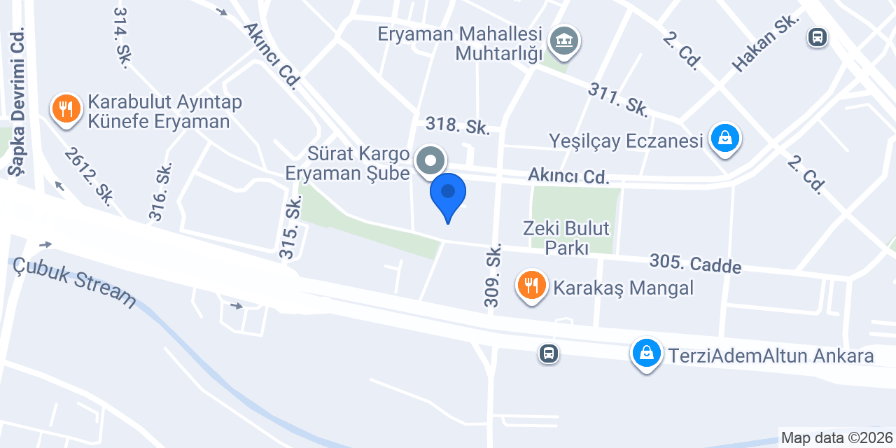 Ankara Enerji Elektrik Proje Taahhüt konumu