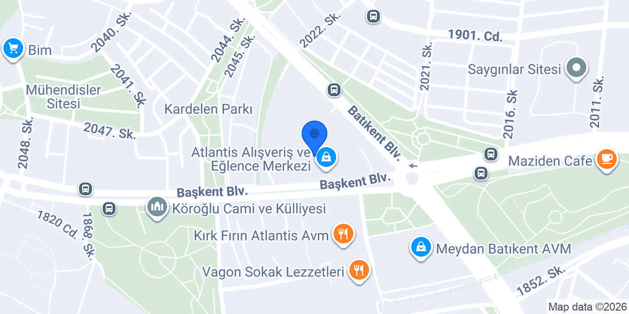 Colin's-atlantis City Şubesi konumu