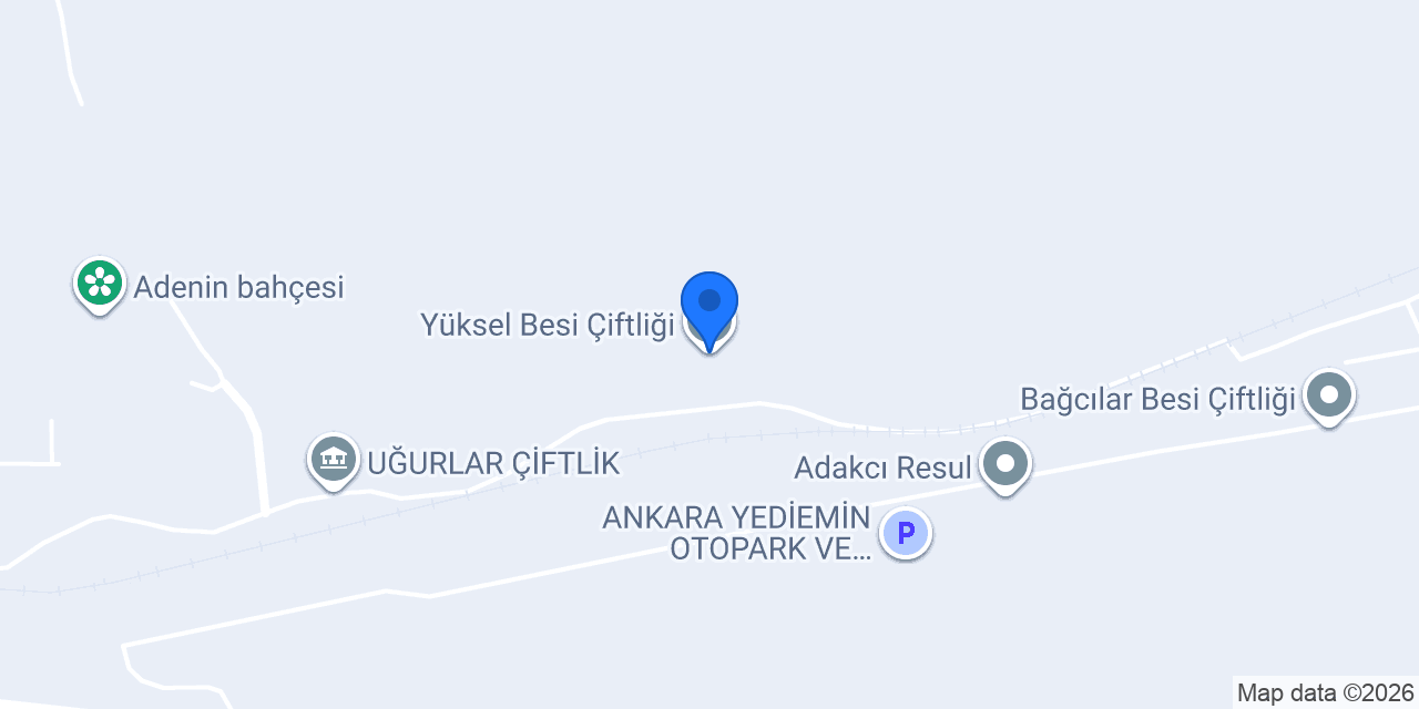 Yüksel Besi Çiftliği konumu