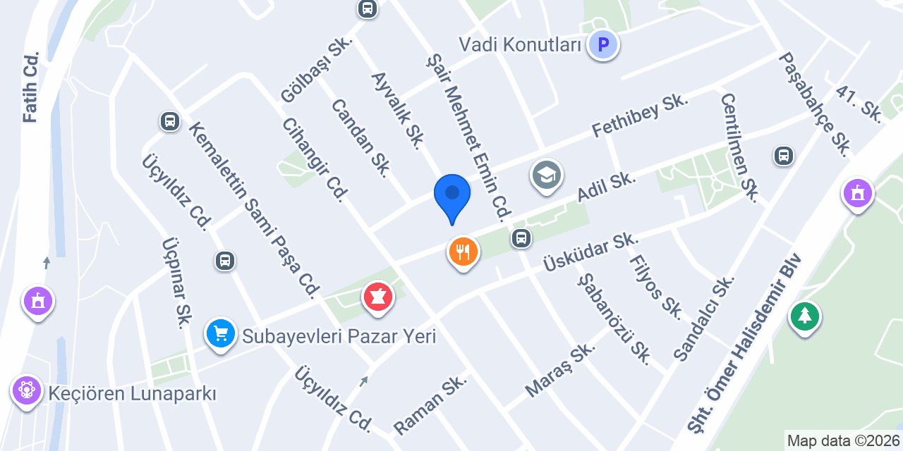 Ptt- Subayevleri Şubesi konumu