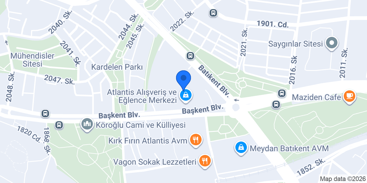 Batıkent Atlantis Çilingir konumu