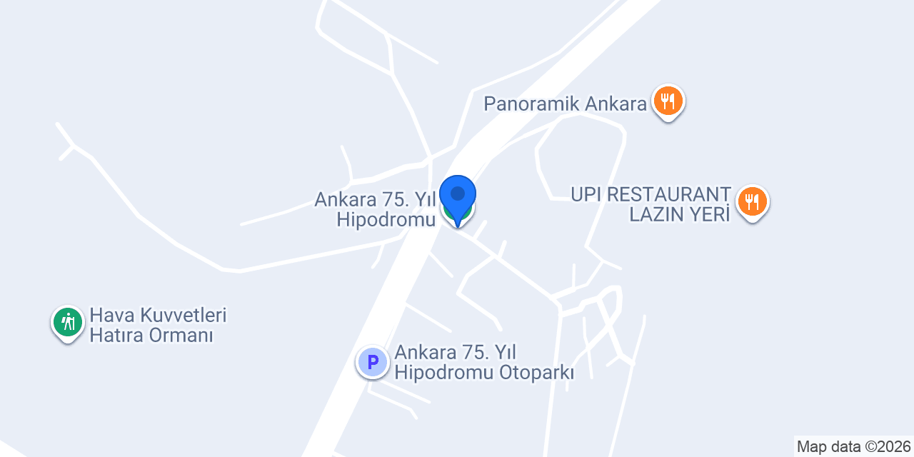 Ankara 75. Yıl Hipodromu konumu
