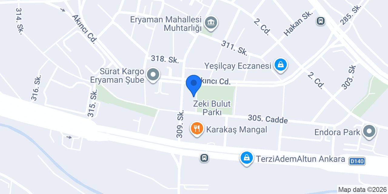 Sürat Kargo Göksu DDM Şube konumu
