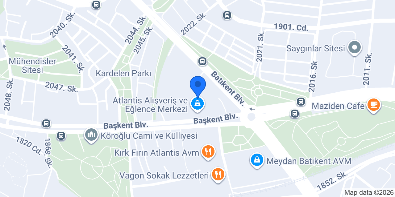 Turkcell Iletişim Merkezi konumu