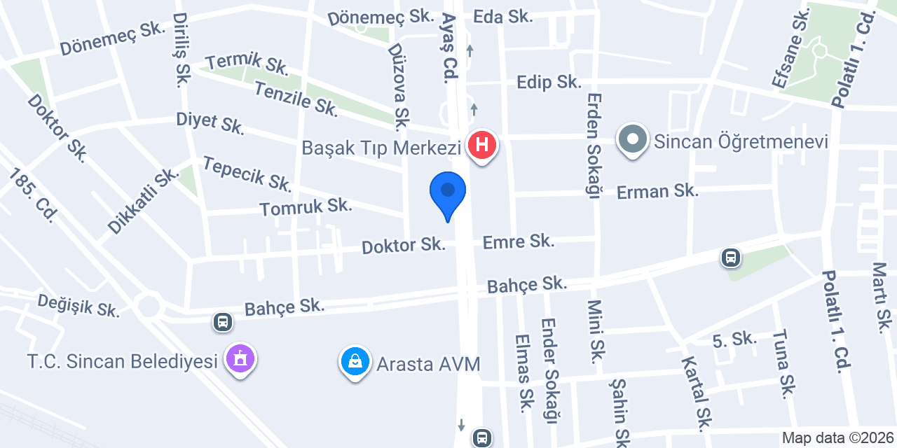 Kardeşler Mobilya konumu
