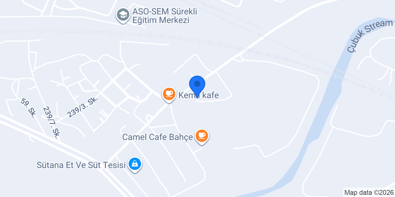 Ankara Elit Tel Örgü ve Panel Çit konumu