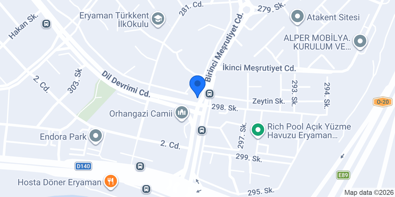 Eryaman Optimum Taksi konumu