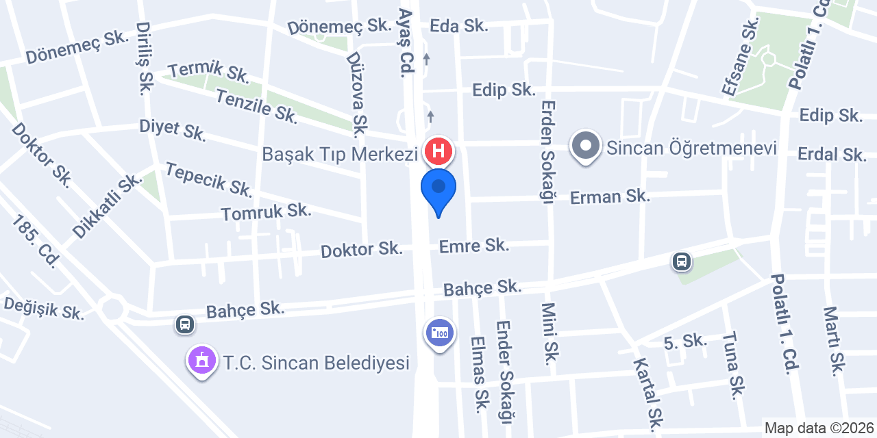 Tanrıverdi Eczanesi konumu