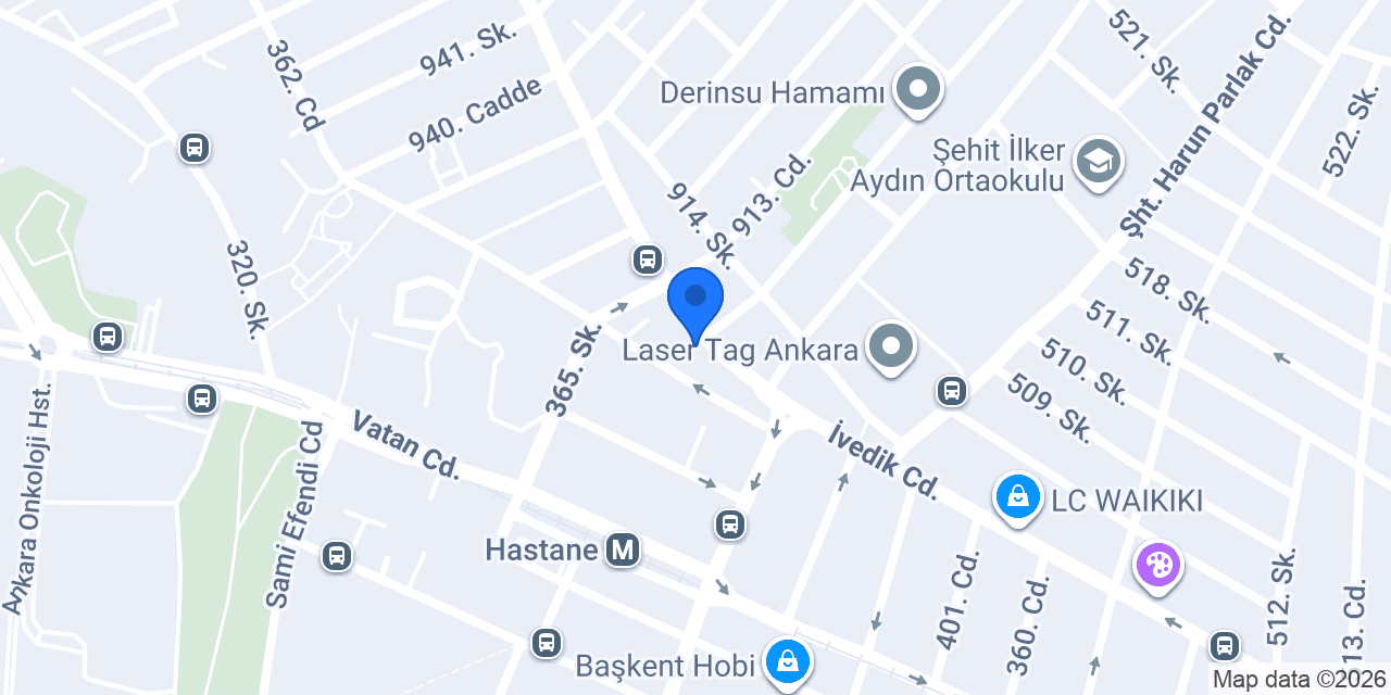 Düzen Sürücü Kursu konumu