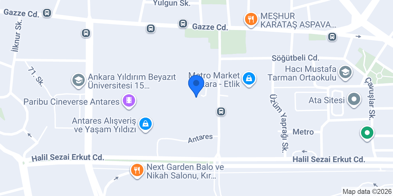 Helvacı Ali Antares konumu