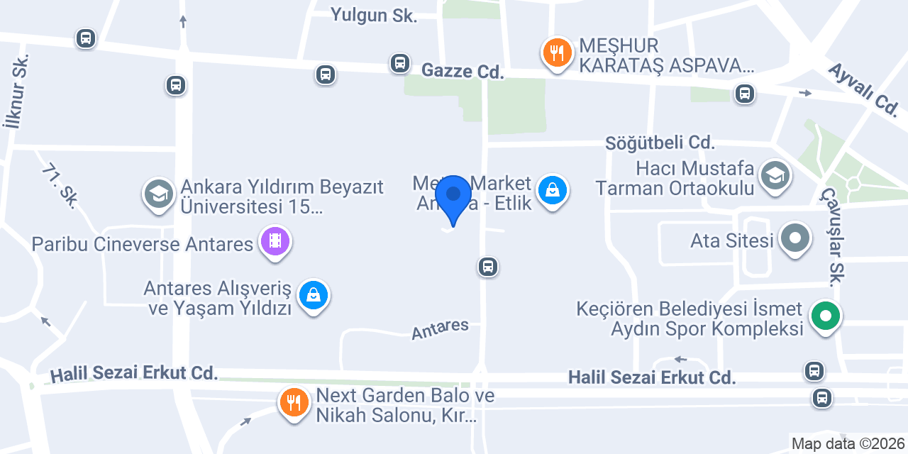 Antares Gülşah Eczanesi konumu