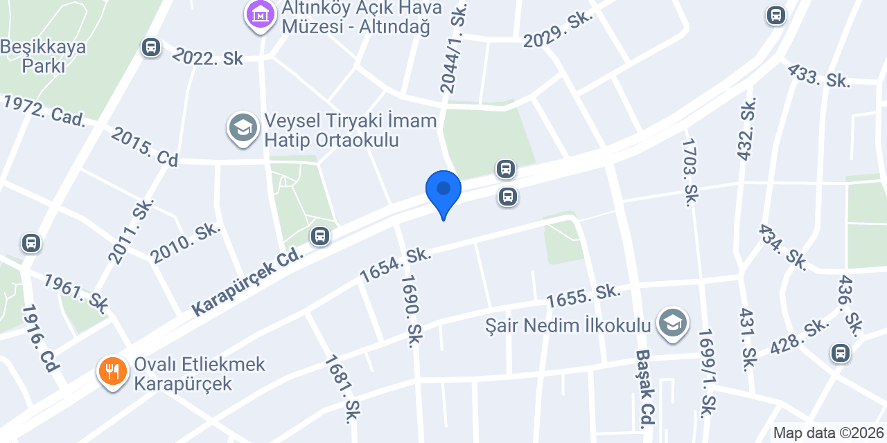 Vizyon Oto Aksesuar konumu