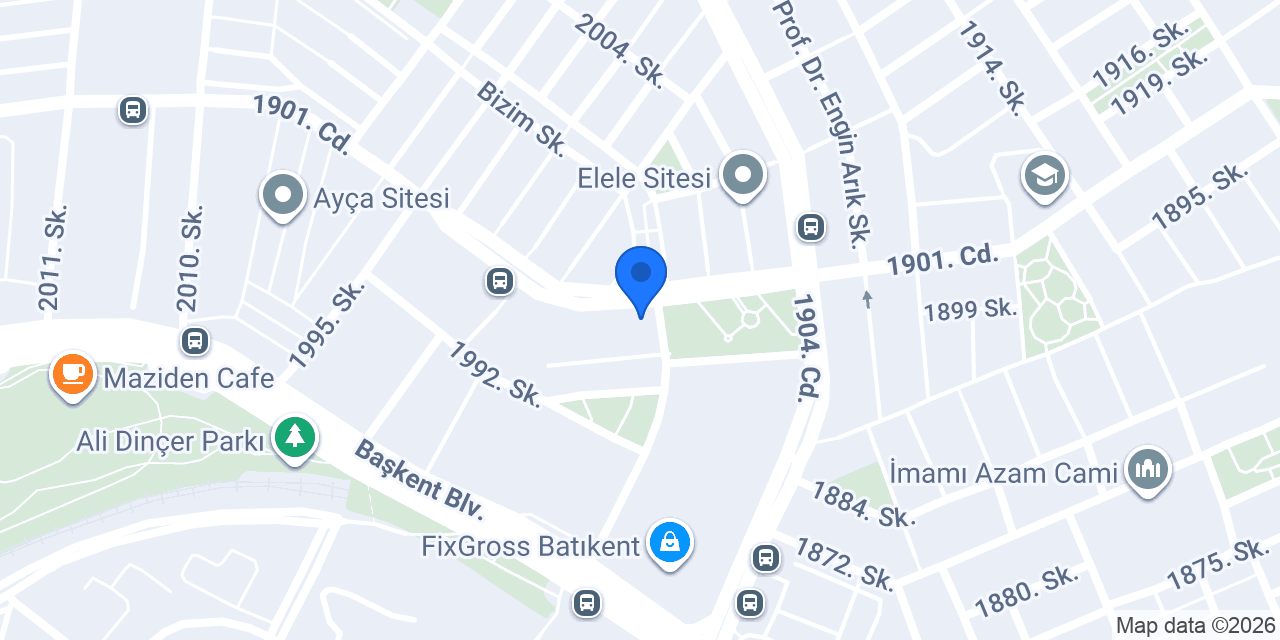 Yağmur Sürücü Kursu konumu
