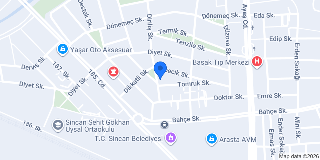 Alsancak Petshop konumu