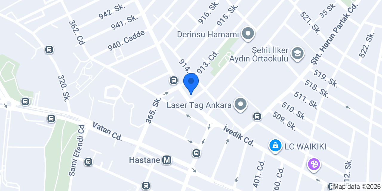 Turkuaz Elektrik konumu