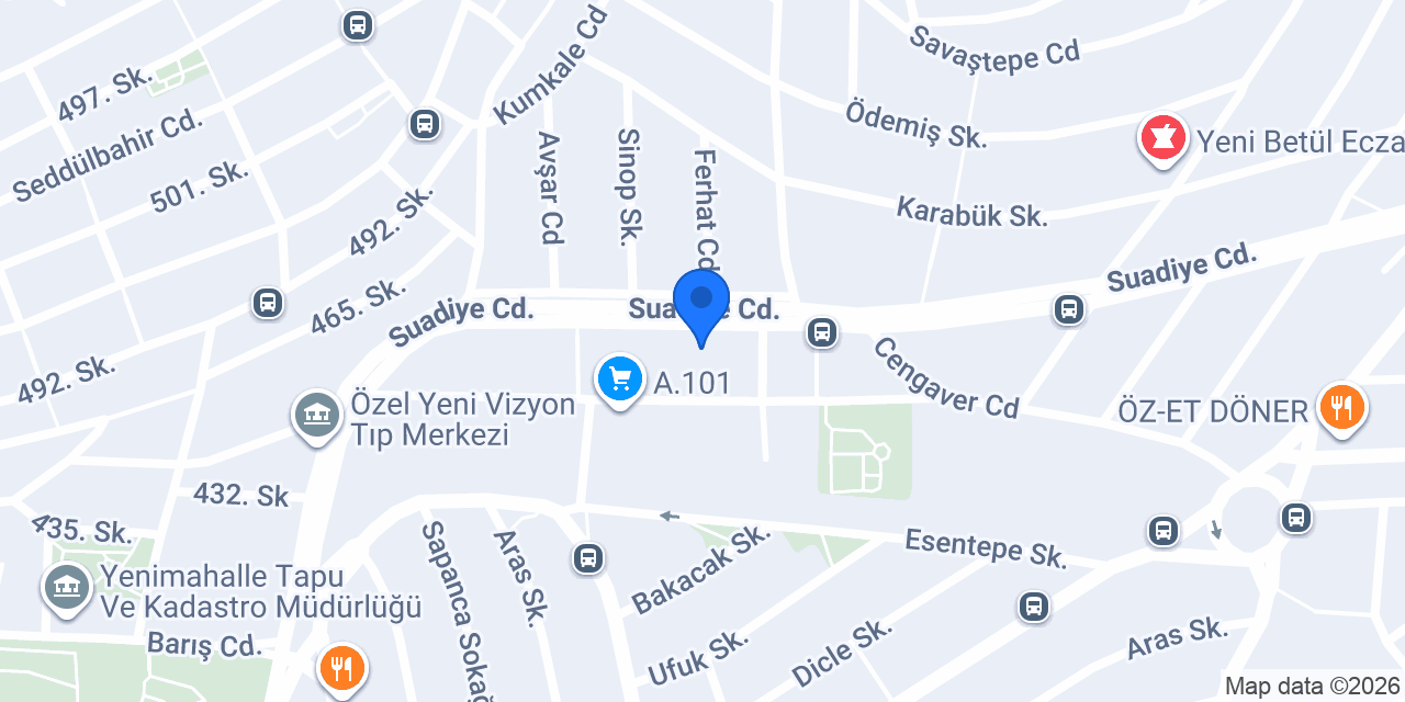 Yenimahallede Elektrikçi konumu