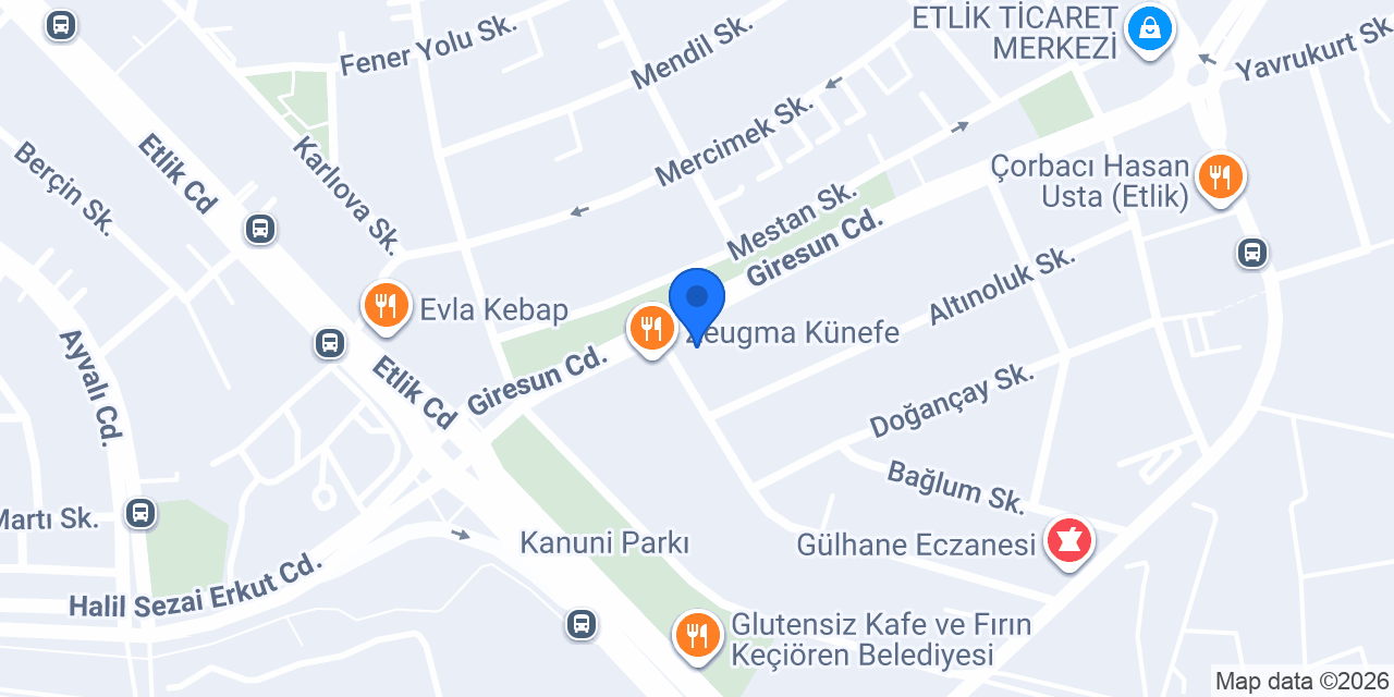 Serkan Kuaför konumu