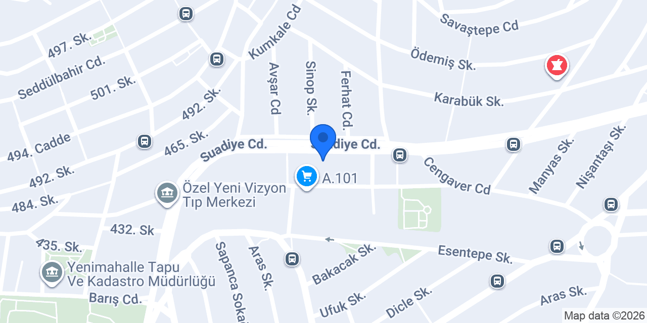 İkizler Dekorasyon konumu