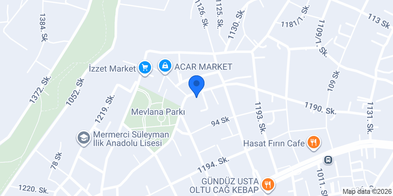Koçlar Elektrik Elektronik konumu