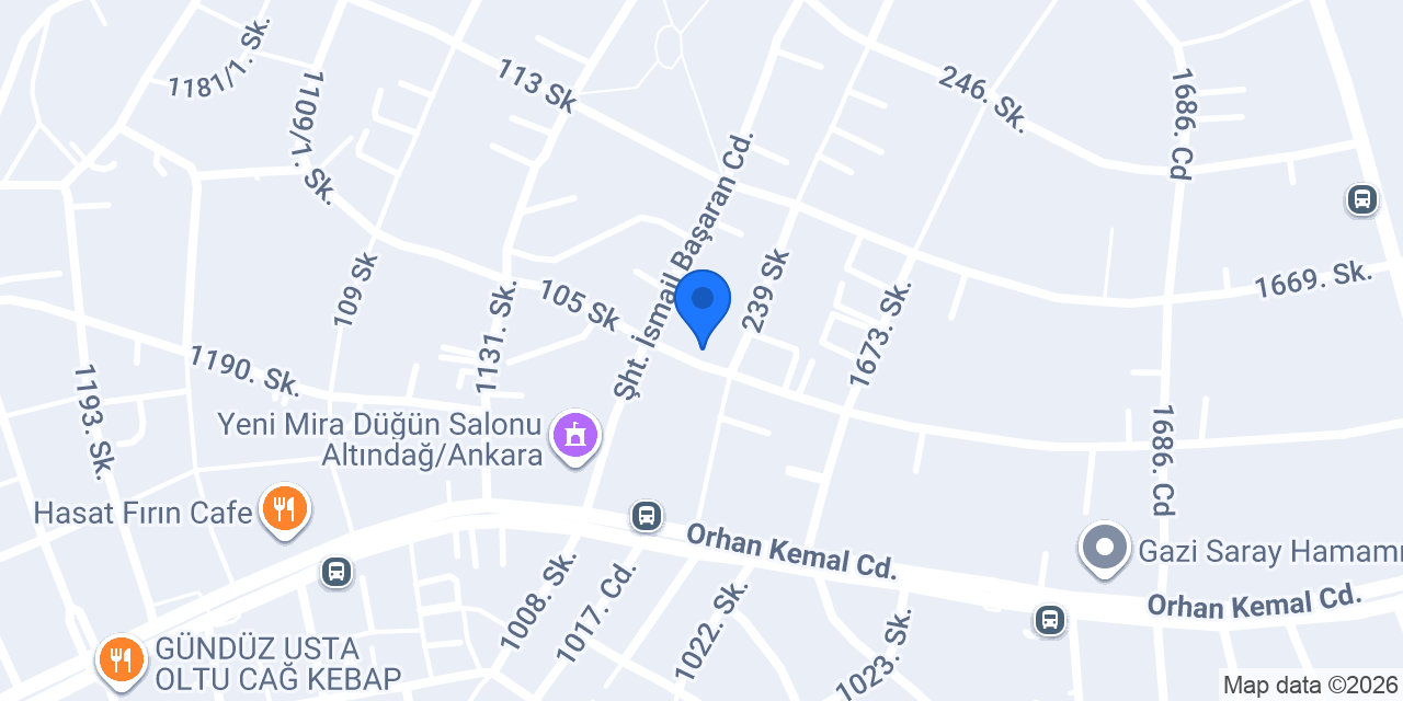 ASM Plise Perde Sistemleri konumu