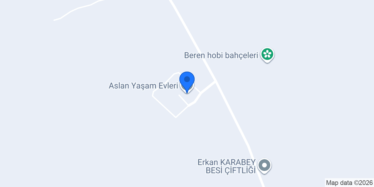 Aslan Yaşam Evleri konumu