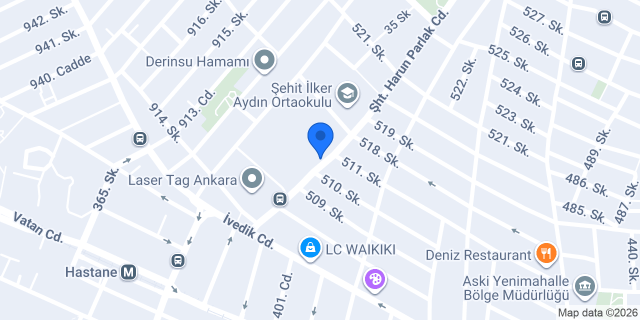 Butik Fırın konumu