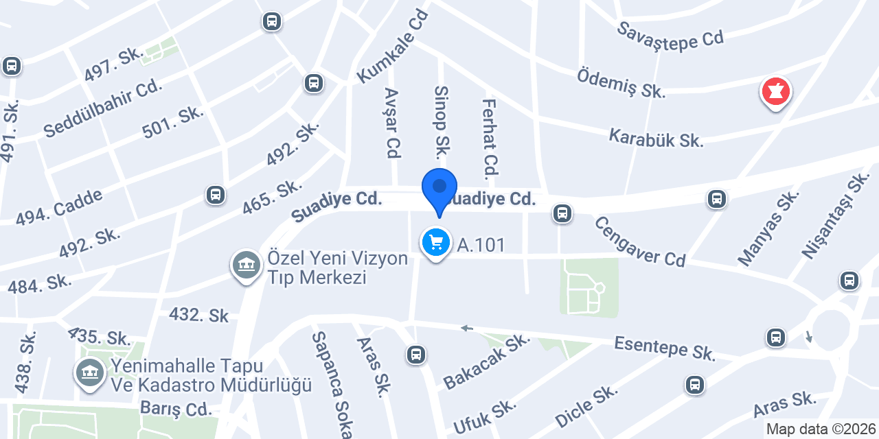 Tek Boya konumu
