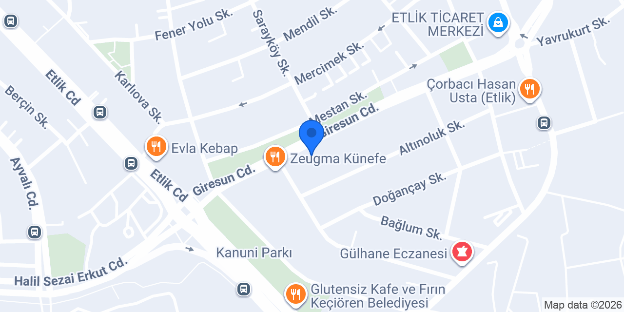 HANCIOĞLU MALİ MÜŞAVİRLİK konumu