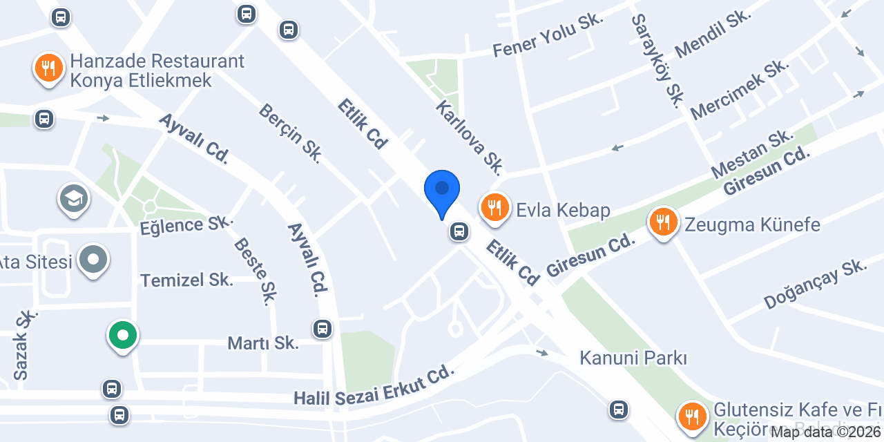 ETLİK İHTİSAS konumu