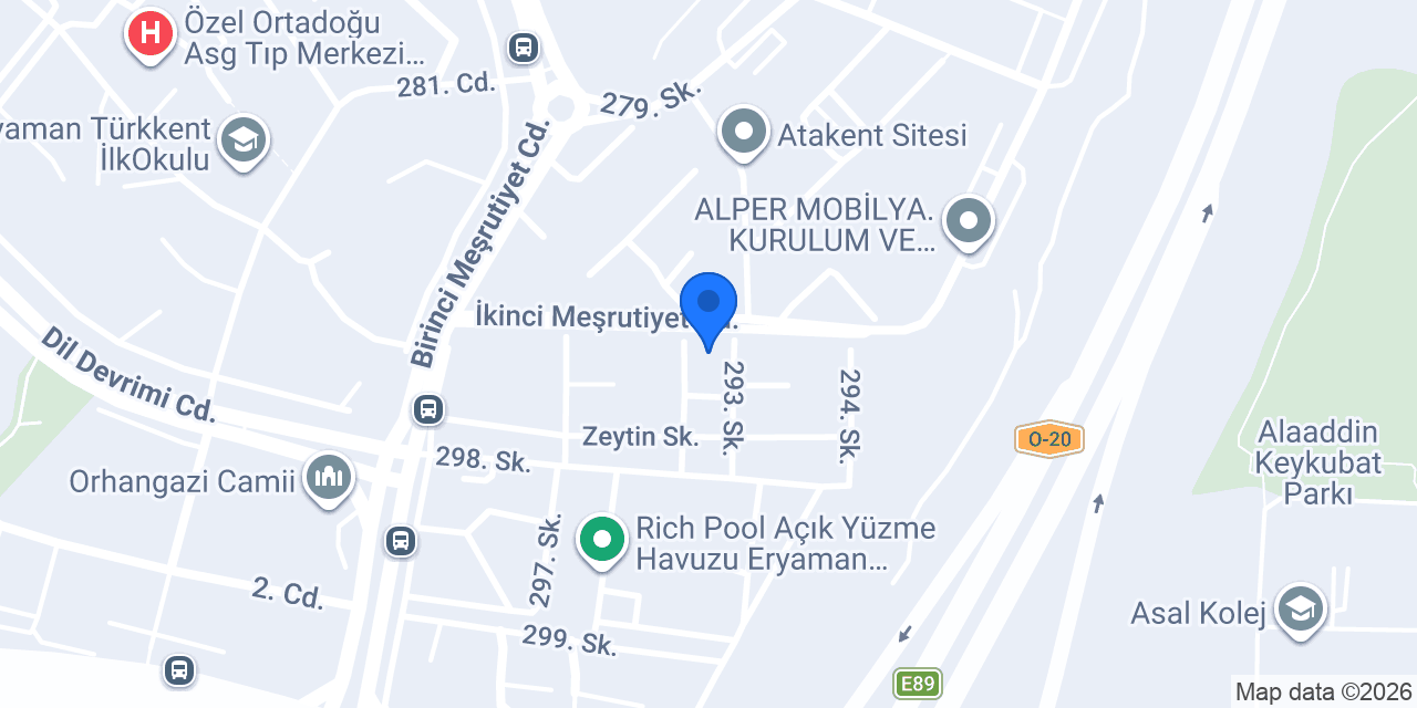 Özel Altın Eğitim İlkokulu konumu