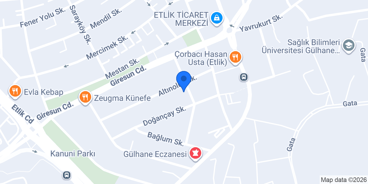 GÜL BAYAN TERZİSİ konumu