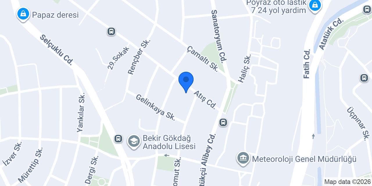 Toprak Ana konumu