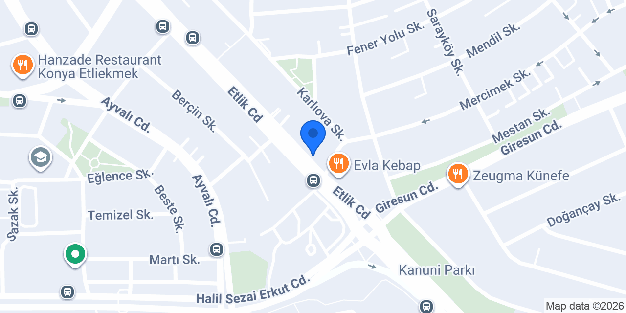 Mihir Ankara Keçiören Kiralık Araba - Oto Kiralama konumu