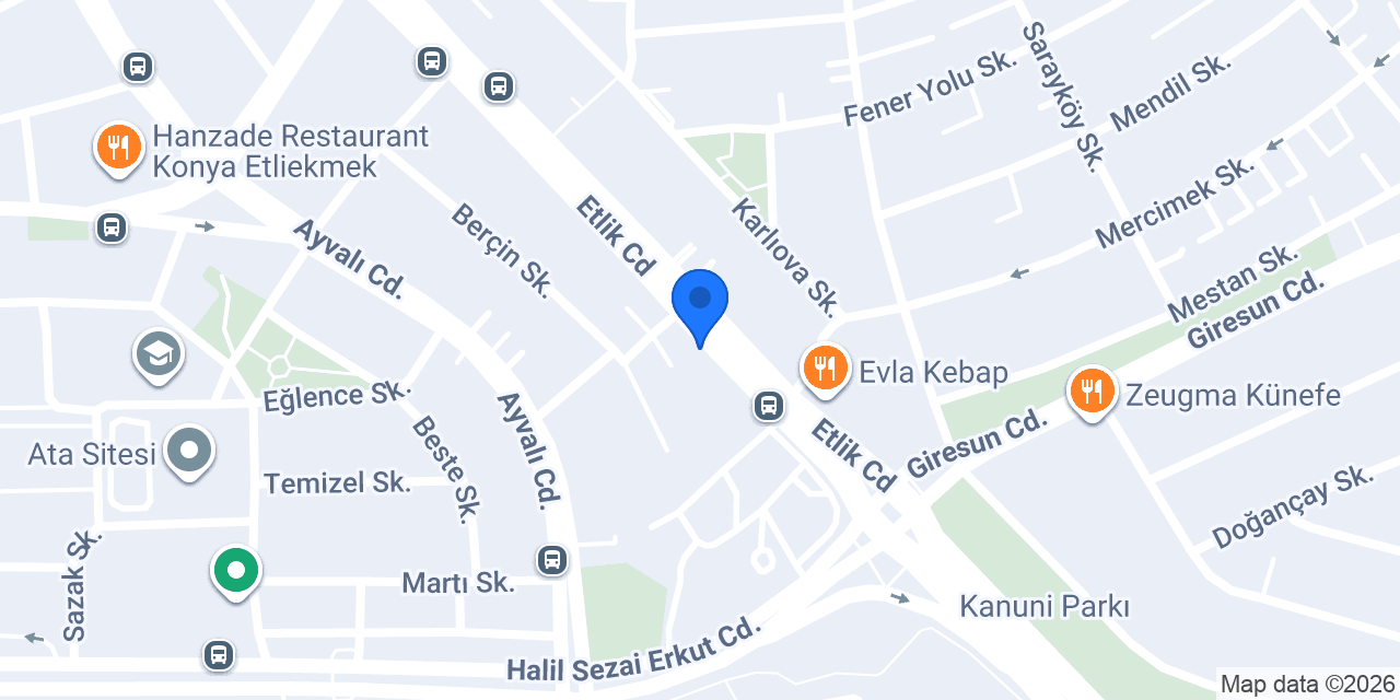 Class Erkek Kuaförü konumu