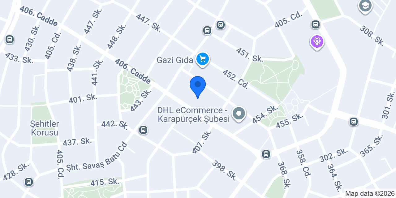 Nokta Tek Eğitim Kurumları Karapürçek Şubesi konumu