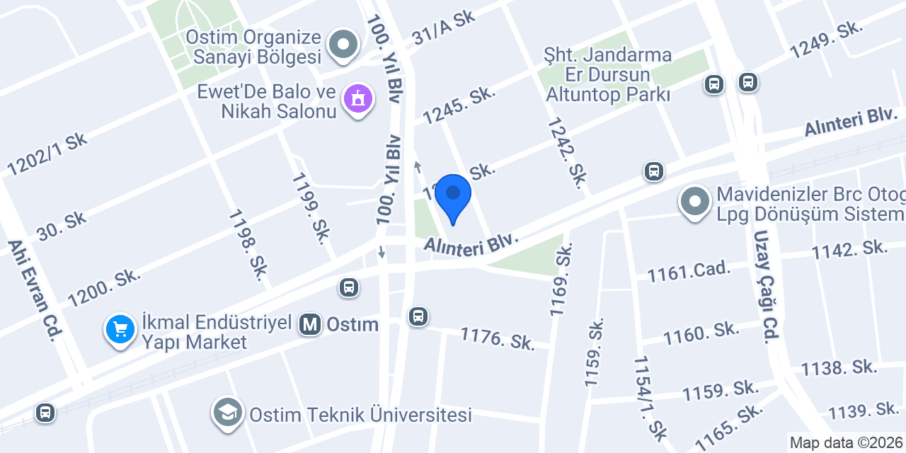 Ostim Meydan Eczanesi konumu
