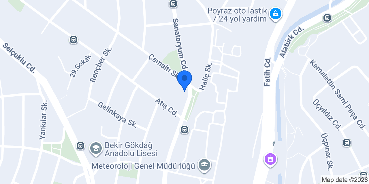 Çamaltı Pastanesi konumu