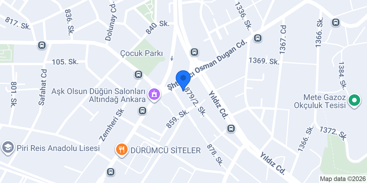 Nur Oto Kaporta Boya konumu