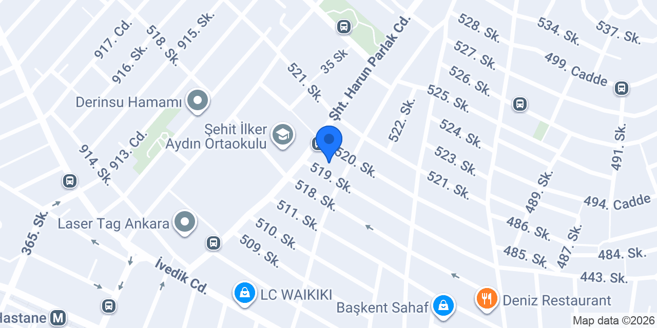 Yalcin elektirik konumu