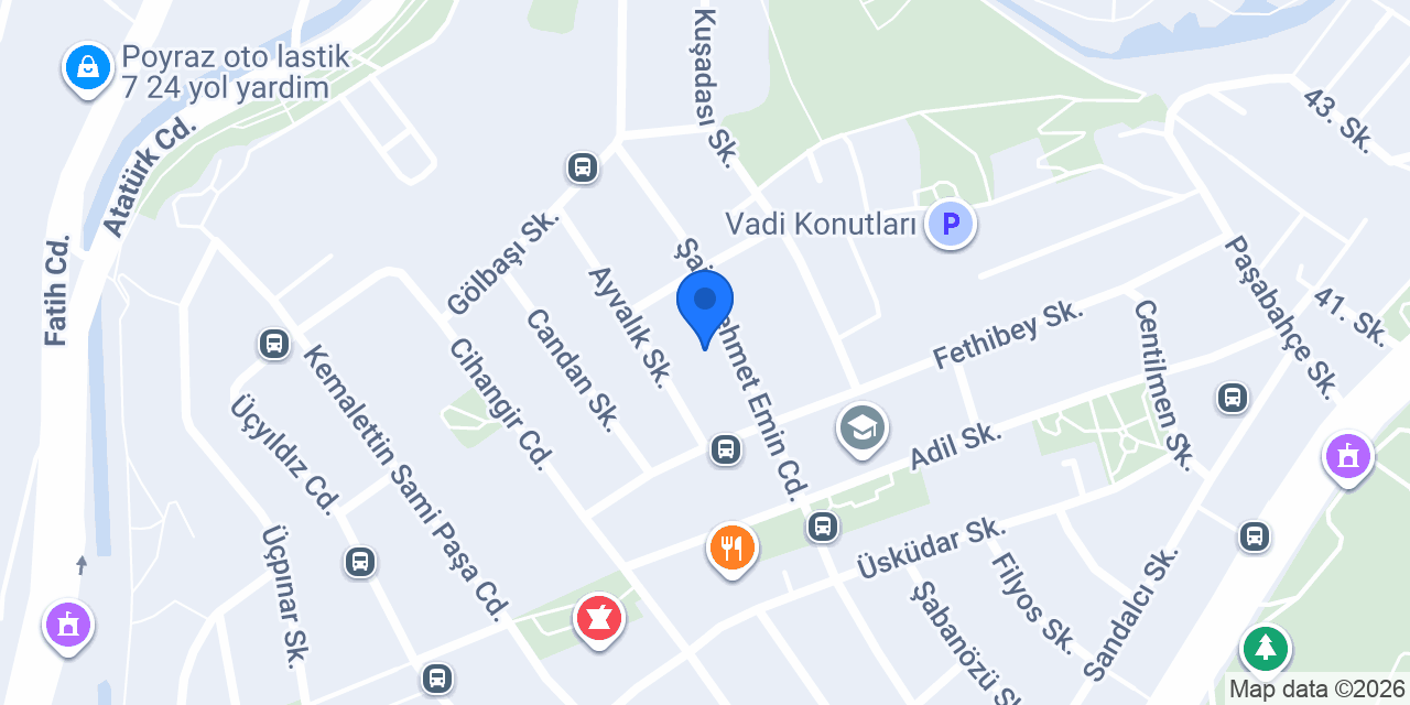 Tutku Pide Kebap konumu