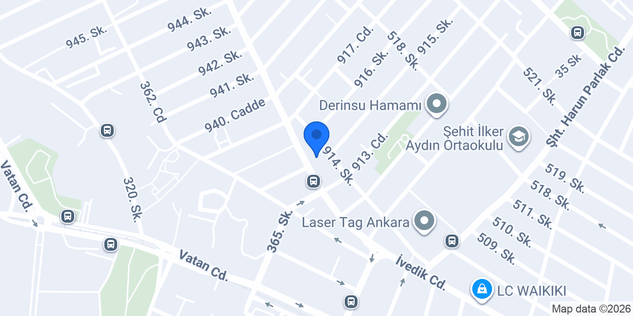 İnci pastanesi konumu