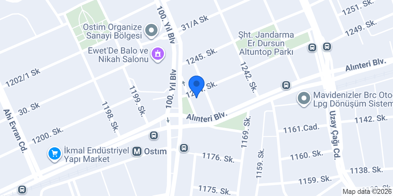 Aydınlar Elektrik Motor konumu