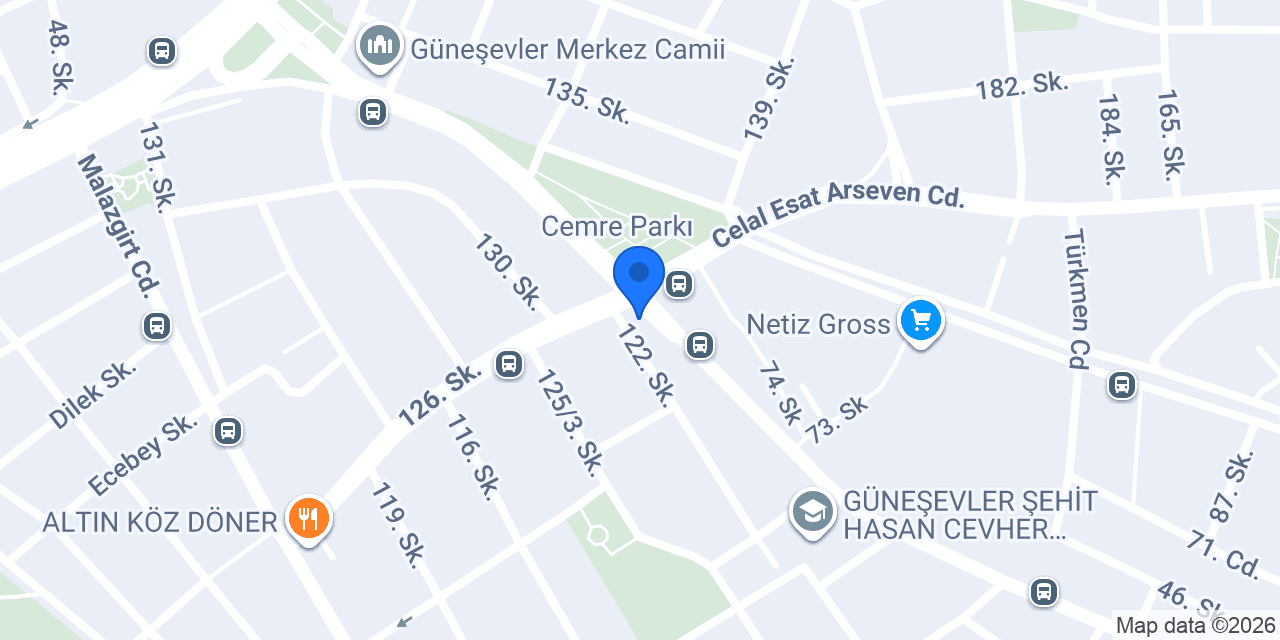 Çiçek Taksi konumu